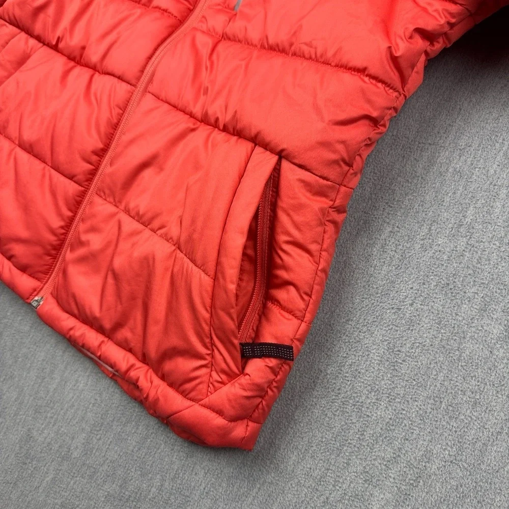 Patagonia Jacket Girls Large Orange Pine Grove Insulated Puffer Ski Quilt Hooded